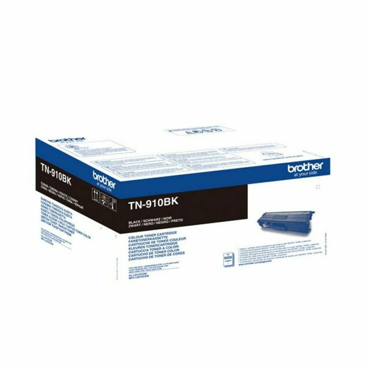Original Toner Brother TN910BK Svart